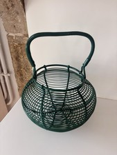 Ancien panier salade œuf - panier,