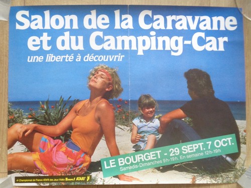 Affiche ancienne salon - ancienne, la