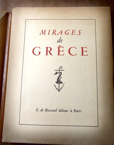 Mirages grèce 1950 - mirages, de