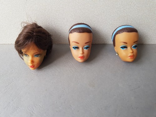 Lot têtes barbie - têtes,