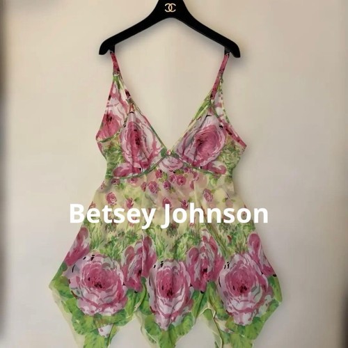 Vintage betsey johnson floral - betsey,