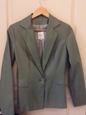 LA CITY ❤️ veste simili cuir vert Taille 1  36 femme mode printemps 