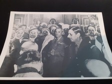 Ancienne Photo de Presse - Général DE GAULLE  en Algérie en 1943 - Rare