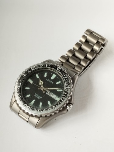 Montre citizen diver - diver, titanium