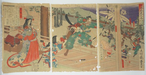 Estampe japonaise sur bois