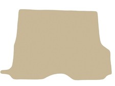 Beige Tapis coffre velour pour