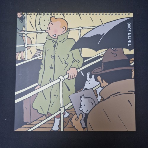 Calendrier tintin année - calendrier,