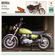 Fiche Moto : HONDA CB 750 Four