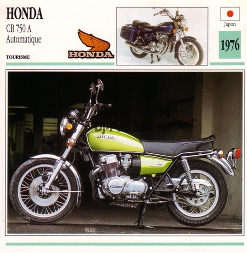 Fiche moto honda 750 - 750, four