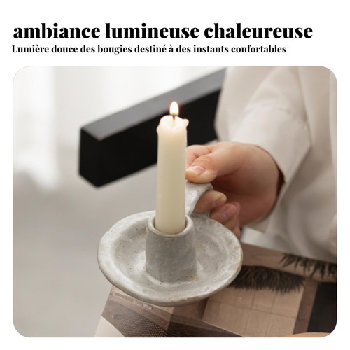Bougeoir céramique moderne