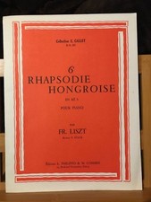 Liszt 6e rhapsodie hongroise