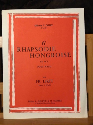 Liszt rhapsodie hongroise - rhapsodie,