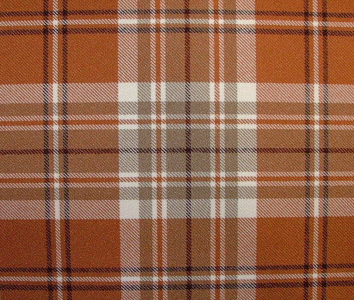 Tissu tartan effet laine - tartan,