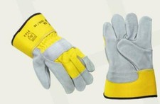 1 Paire Gants de Jardinage Travail Jaune Gants Jardin Gr. 10,5 Robuste