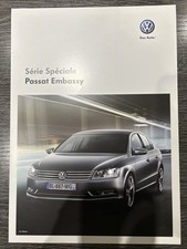 Catalogue Volkswagen Passat série spéciale Embassy mai 2012 3 volets NEUF