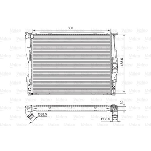 Valeo radiateur moteur - radiateur,