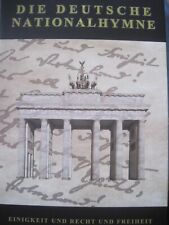 Album 3 X 110 G Géants L'Hymne National Allemand Médailles En Cu Doré PP