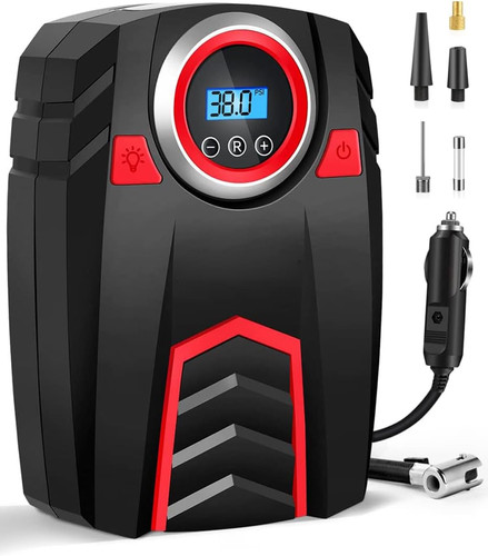 Gonfleur pneus voiture - voiture, 12v