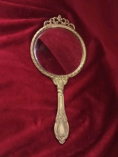 Ancien miroir face main - ancien,