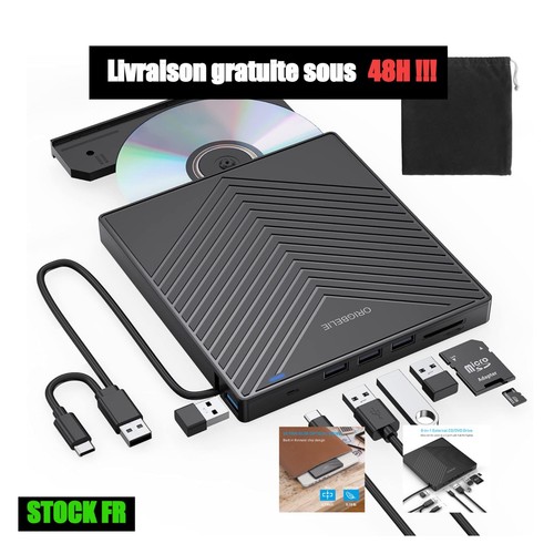 Lecteur dvd externe usb 0 - lecteur,