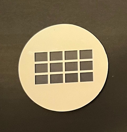 Gobo verre type 111 - gobo, 37,5