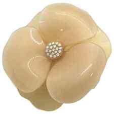 ALEXANDRE DE PARIS Camellia Barrette Rose Beige