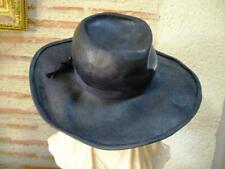 CHAPEAU  Capeline Bleu marine foncé