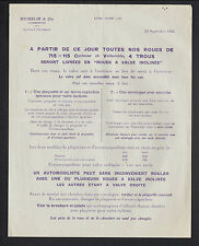CLERMONT-FERRAND (63) USINE de PNEUS / à VALVE inclinée "MICHELIN & Cie" en 1924