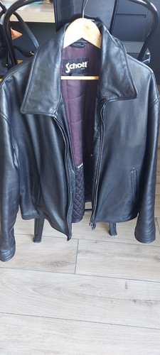 Blouson schott cuir - cuir, vachette