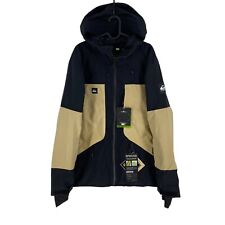 RRP - 400 Quiksilver Bleu Marine Toujours Extensible Gore-Tex À Ski VESTE TAILLE