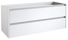 Neuf, meuble blanc suspendu ou