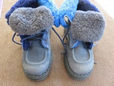 Chaussures montantes fourrées Kickers garçon Taille 30