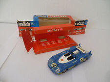 MATRA 670  SOLIDO ref 14 années 1970 BOITE ORIGINE