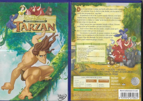 Dvd tarzan walt - dvd,