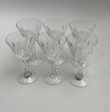 6 Anciens Verres à Eau-de-Vie Cristallerie Lorraine / Lemberg FRANCE
