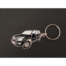Porte clés profil toyota - toyota, land