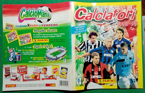 Album foot panini - de, 1998/99