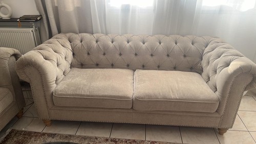 Chesterfield canapé 3 4 - chesterfield,
