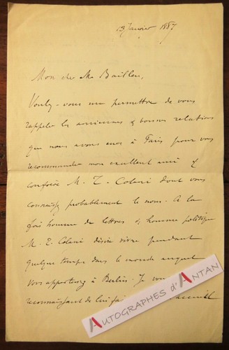 S 1887 gabriel - l.a.s,