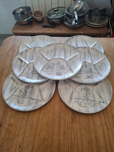 Assiettes fondue - 7,