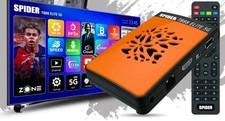 SPIDER T888 ELITE 5G 4K Ultra HD TV BOX Récepteur Satellite Télécommande Wi-F...