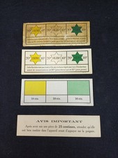 Lot cartons instructions machine a sous jeu comptoir NAU CAILLE MILLS fonte 1910