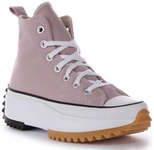 Converse A05481C Run Star Hike Plateforme Unisexe Baskets Violet UK 3 - 6