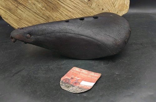 Ancien vélo selle cuir - , rm