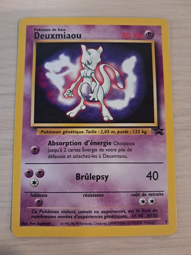 Carte pokémon deuxmiaou - pokémon,