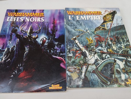 Warhammer livre armée elfes - livre, d'armée