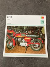 CARTE FICHE MOTO collection