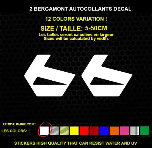 Bergamont bike autocollant - bike,