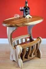 Table D'Appoint Acacia Bois