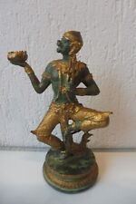 Bronze, Figurine De Bronze, Hanuman Le Dieu Singe, Asie (Thaïlande), 27cm